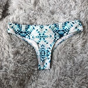 Hollister Tie Dye Scrunch Swim Bottoms
